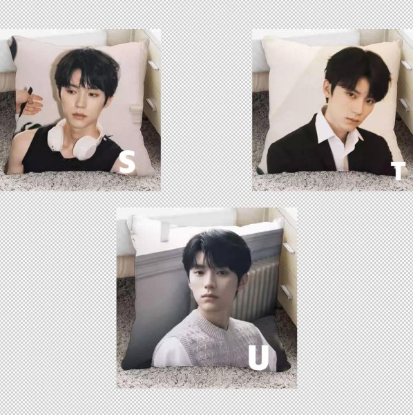 画像3: 周翊然/ジョウ・イーラン クッションカバー 004 (3)