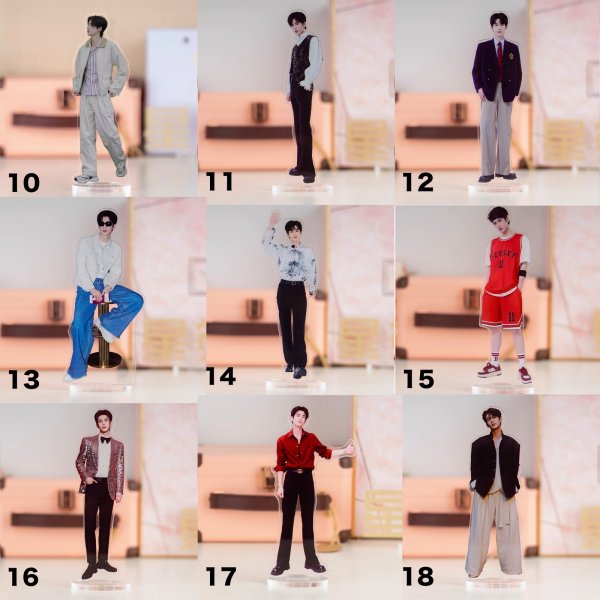 画像2: 張凌赫/ジャン・リンホー/アクリルスタンド002 (2)