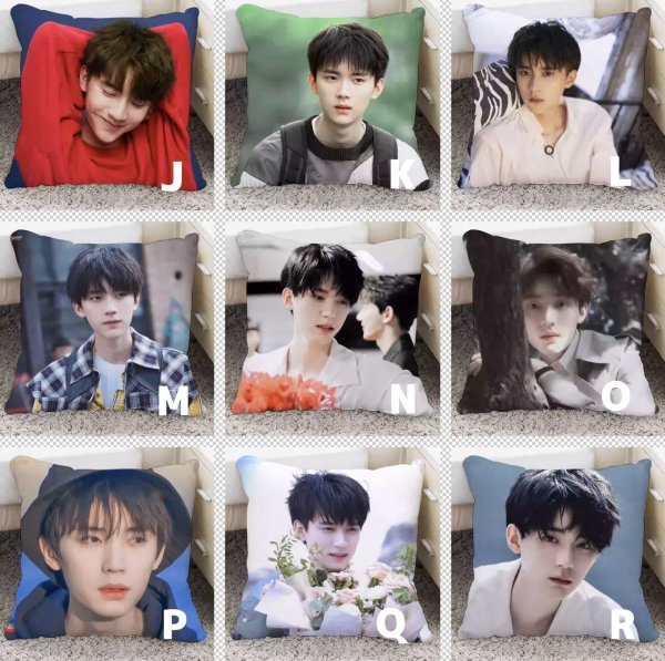 画像2: 周翊然/ジョウ・イーラン クッションカバー 004 (2)