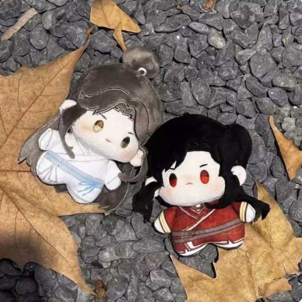 画像1: 天官赐福 10cm ぬいぐるみ 謝憐 花城 001 (1)