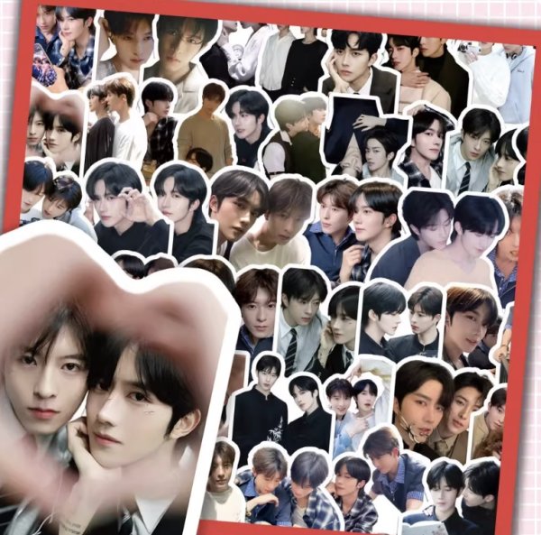 画像1: 垂涎－Desire－  ステッカー30枚  黄星 ホアン・シン チウ・ディンジエ 邱鼎傑 リー・ペイエン 李沛恩 ジャン・ホン 江衡　012 (1)