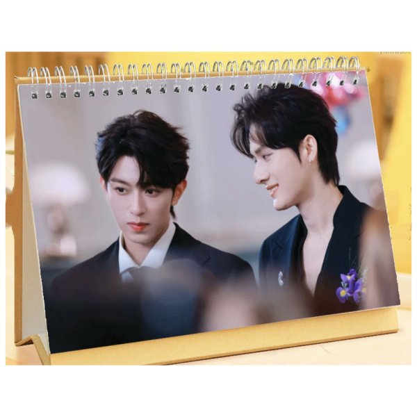 画像1: 垂涎－Desire－  2026年カレンダー リーペイエン 李沛恩 ジャンホン 江衡 019 (1)