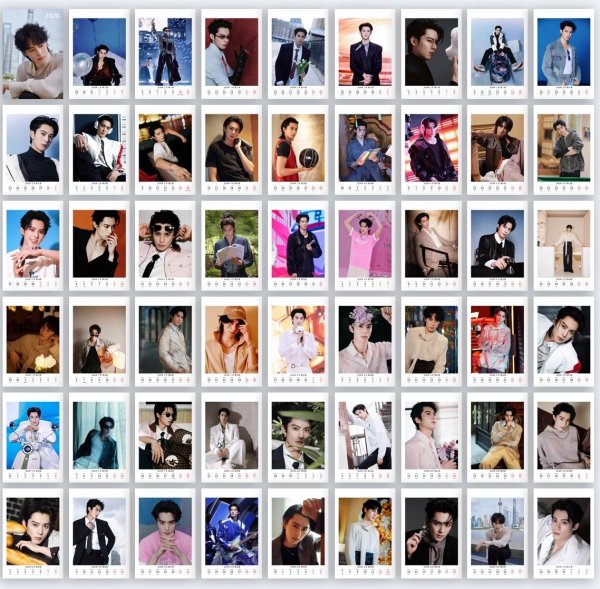 画像3: 王鶴棣 ワンホーディー 2026年 週めくりカレンダー  016 王鹤棣 (3)