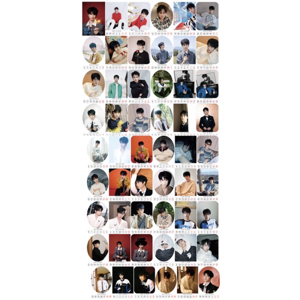 画像2: 敖子逸 アオズーイー 2026年 週めくりカレンダー  017 アオ・ズーイー (2)