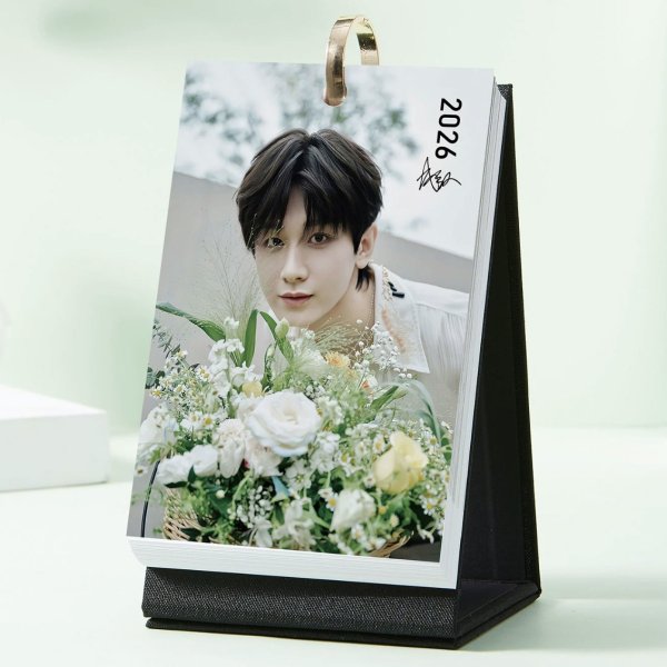 画像1: チョンイー 成毅  2026年カレンダー 週めくり 022 (1)