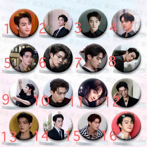 画像1: 許凱 许凯 シュー・カイ シューカイ XuKai 缶バッジ 024 (1)