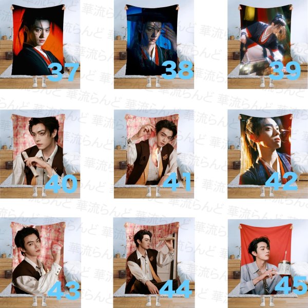 画像4: 許凱 许凯 シュー・カイ シューカイ XuKai ブランケット 034 (4)