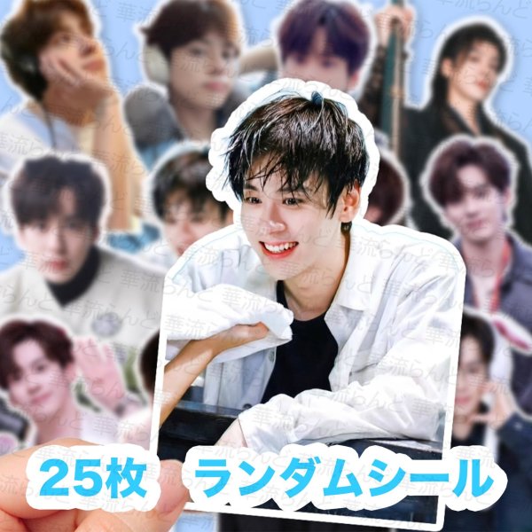 画像1: 魏哲鸣 25枚ランダムシール 魏哲鳴 ウェイジャーミン ウェイ・ジャーミン WeiZheming  013 (1)