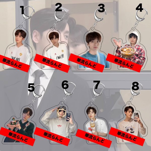 画像1: 魏哲鸣 アクキー 魏哲鳴 ウェイジャーミン ウェイ・ジャーミン WeiZheming  021 (1)