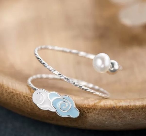 画像1: 陳情令 アクセサリー イメージリング 017 魔道阻止 (1)