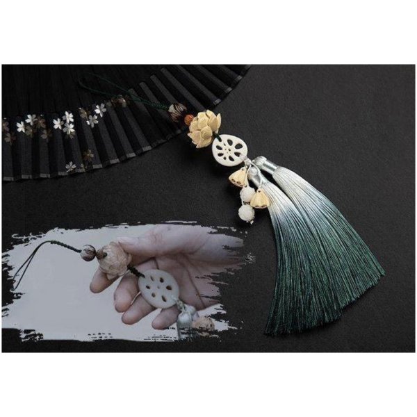 画像1: 陳情令 タッセルストラップ 019 魔道阻止 (1)