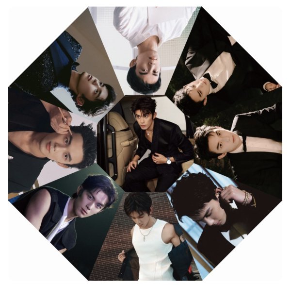 画像6: 吴磊/ウーレイ 晴雨兼用折りたたみ傘002 呉磊 (6)