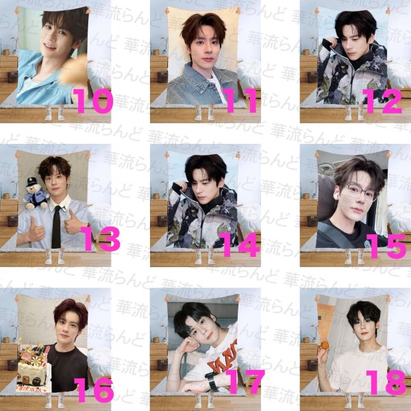 画像2: 魏哲鸣 ブランケット 魏哲鳴 ウェイジャーミン ウェイ・ジャーミン WeiZheming  031 (2)