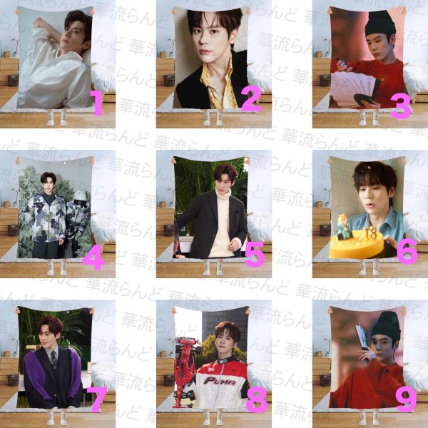 画像1: 魏哲鸣 ブランケット 魏哲鳴 ウェイジャーミン ウェイ・ジャーミン WeiZheming  031 (1)