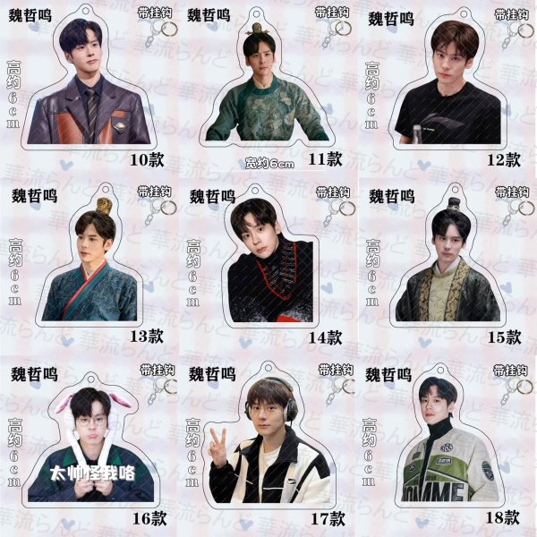 画像2: 魏哲鸣 アクキー 魏哲鳴 ウェイジャーミン ウェイ・ジャーミン WeiZheming  025 (2)