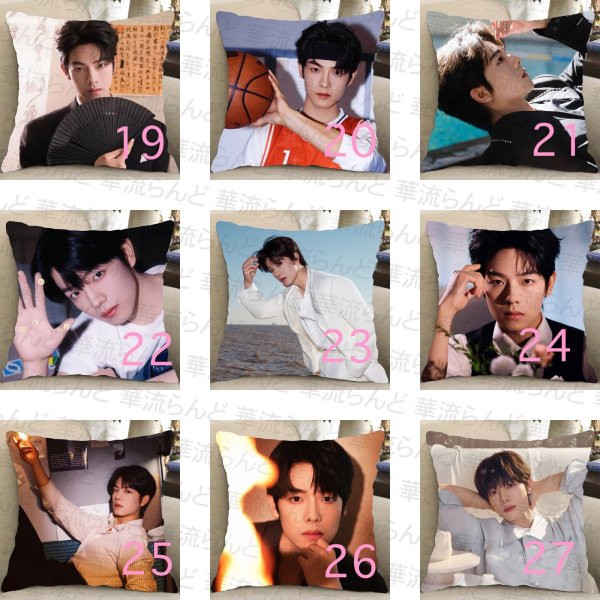 画像3: 曾辉 ゼン・フイ ゼンフイ ZENGHUI クッションカバー 014 (3)