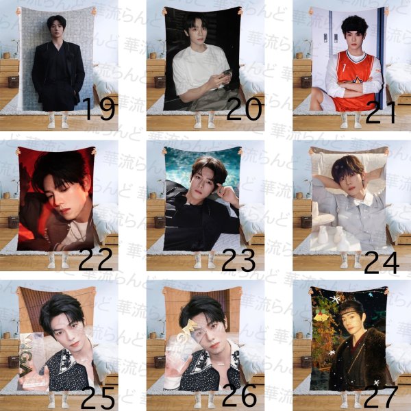 画像3: 曾辉 ゼン・フイ ゼンフイ ZENGHUI ブランケット 015 (3)