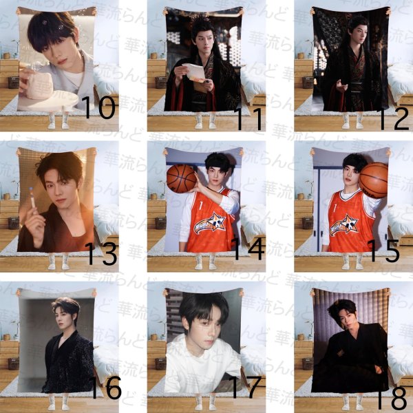 画像2: 曾辉 ゼン・フイ ゼンフイ ZENGHUI ブランケット 015 (2)