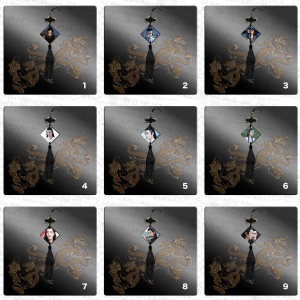 画像1: 陳情令 タッセル  肖戦 肖战 シャオ・ジャン シャオジャン XiaoZhan 王一博 ワン・イーボー ワンイーボー イボ WangYibo 021 (1)