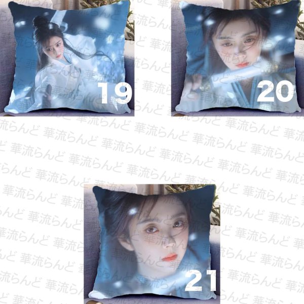 画像3: 逍遥/逍遙/The Unclouded Soul クッションカバー 45CM×45CM 侯明昊 ホウ・ミンハオ ホウミンハオ Hou Minghao 谭松韵  譚松韻 タン・ソンユン タンソンユン Tan Song Yun 010 (3)