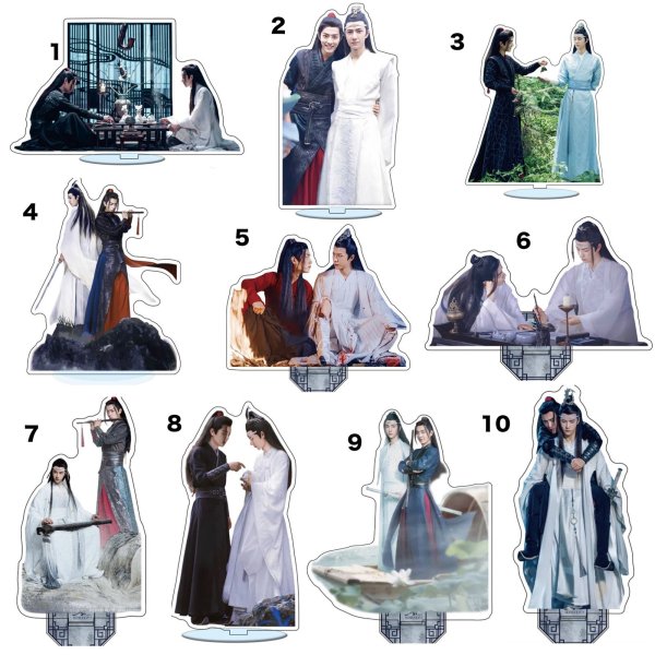 画像1: 陳情令 アクスタ 022 肖戦 肖战 シャオ・ジャン シャオジャン XiaoZhan 王一博 ワン・イーボー ワンイーボー イボ WangYibo (1)