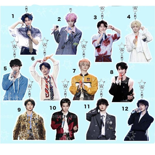 画像1: 梓渝 ズーユー アクキー 002 ZIYU (1)