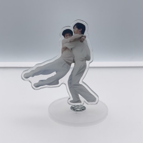 画像1: 田栩宁 クルクルアクリルスタンド 002 ティエンシューニン ティエン・シューニン 梓渝 ズー・ユー ズーユー (1)