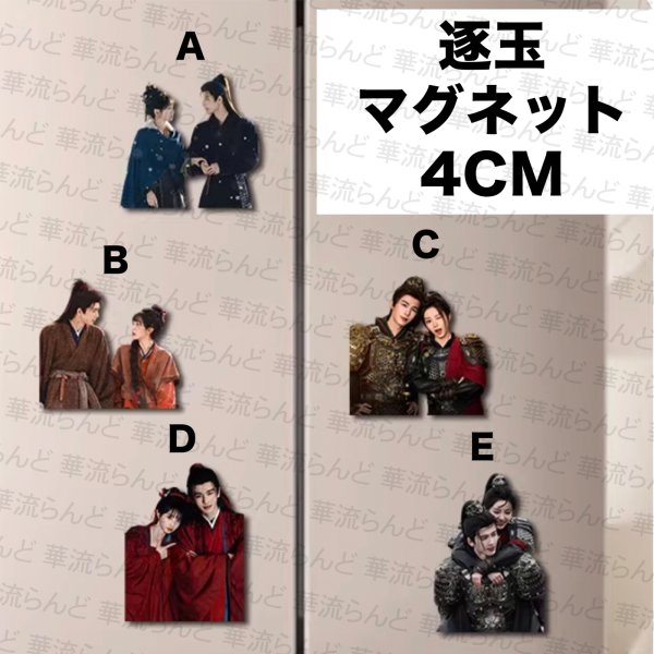 画像1: 逐玉 マグネット 024 ジャンリンホー 張凌赫 张凌赫 Zhang Linghe ティエンシーウェイ 田曦薇 Tian Xiwei チャンリンホー (1)