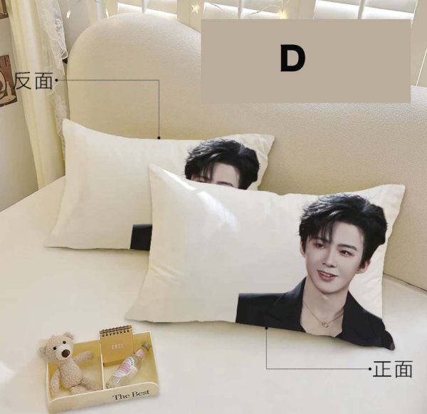 画像5: 劉宇寧 枕カバー 003 刘宇宁 リウユーニン LiuYuning  (5)