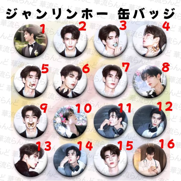 画像1: 張凌赫 ジャンリンホー 58MM 缶バッジ 027 ZhangLinghe 张凌赫 チャンリンホー (1)