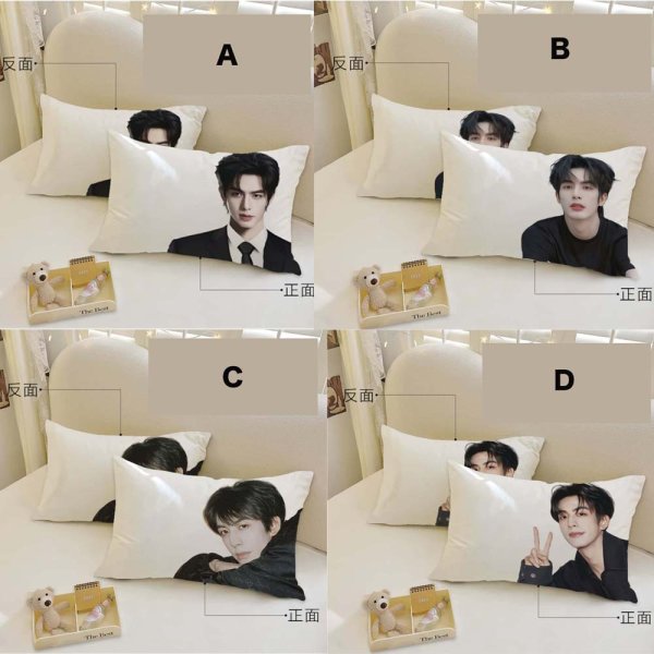 画像1:  宋威龍  枕カバー 002 ソン・ウェイロン 宋威龙 ソンウェイロン Songweilong (1)