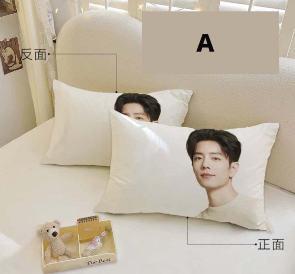 画像2: 肖战  枕カバー 043 シャオジャン 肖戦 XiaoZhan (2)