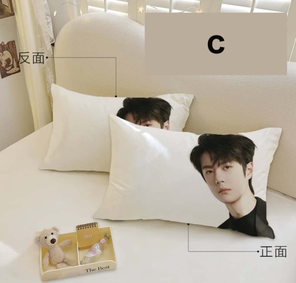 画像4: 王一博 枕カバー 081 ワンイーボー WangYibo (4)