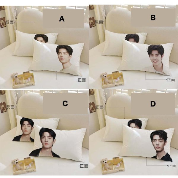 画像1: 肖战  枕カバー 043 シャオジャン 肖戦 XiaoZhan (1)
