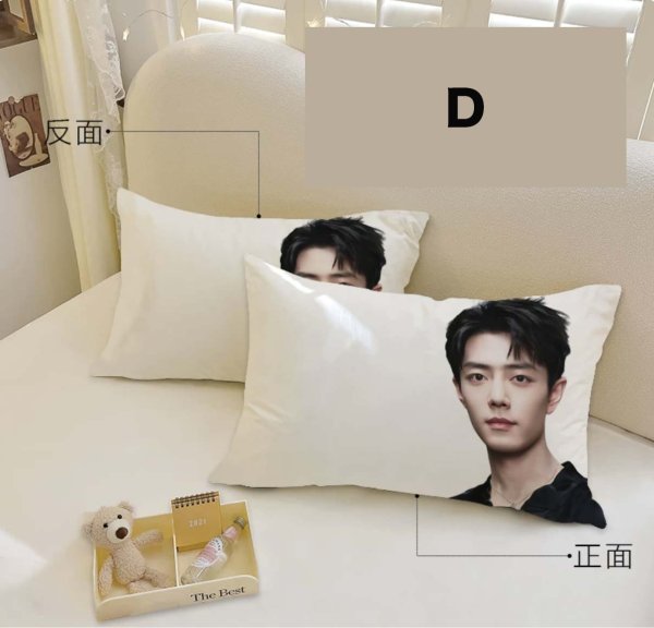 画像5: 肖战  枕カバー 043 シャオジャン 肖戦 XiaoZhan (5)
