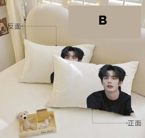 画像3:  宋威龍  枕カバー 002 ソン・ウェイロン 宋威龙 ソンウェイロン Songweilong (3)