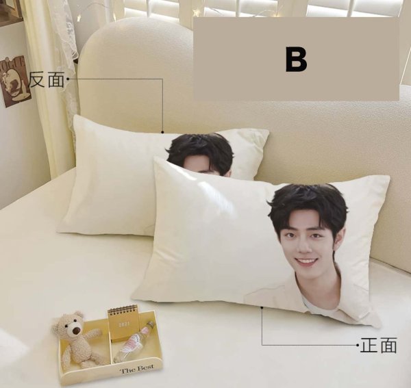 画像3: 肖战  枕カバー 043 シャオジャン 肖戦 XiaoZhan (3)