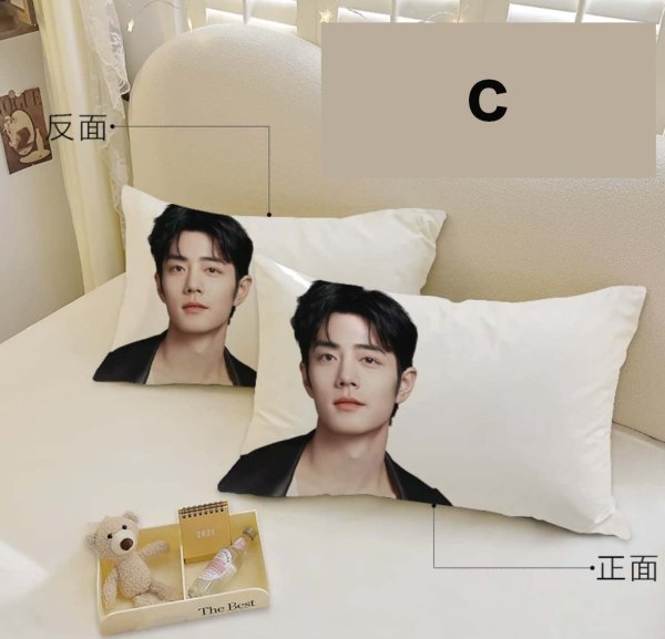 画像4: 肖战  枕カバー 043 シャオジャン 肖戦 XiaoZhan (4)