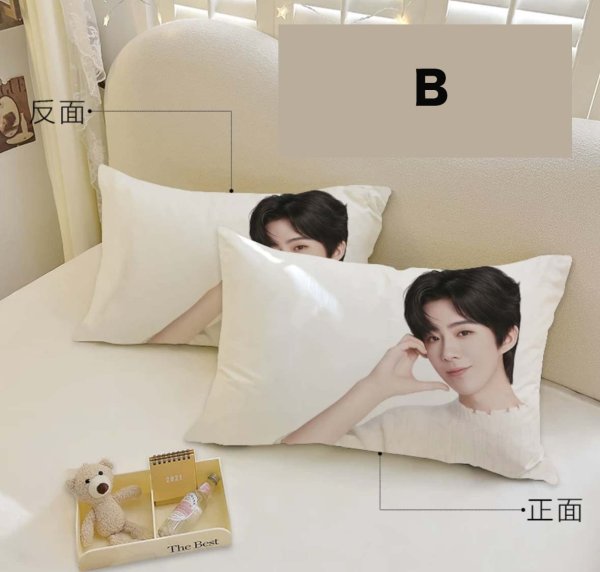 画像3: 劉宇寧 枕カバー 003 刘宇宁 リウユーニン LiuYuning  (3)