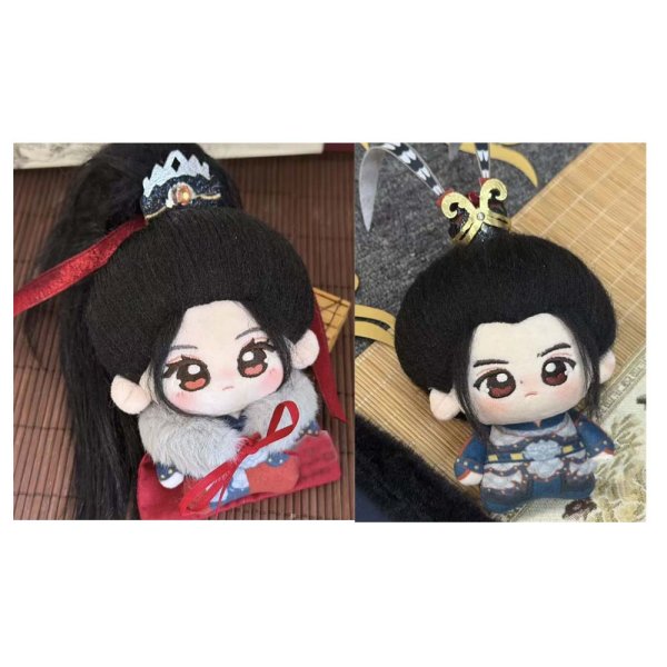 画像1: 逐玉 10cm ぬいぐるみ 051 ジャンリンホー 張凌赫 张凌赫 チャンリンホー 田曦薇 ティエンシーウェイ (1)