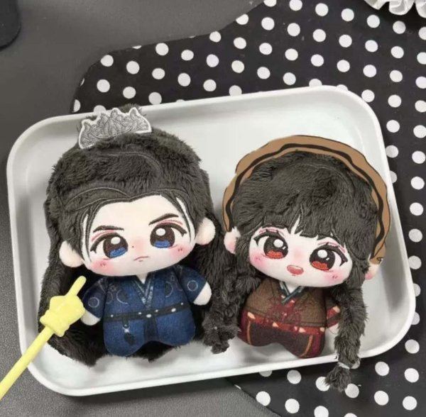 画像1: 逐玉 10cm ぬいぐるみ 050 ジャンリンホー 張凌赫 张凌赫 チャンリンホー 田曦薇 ティエンシーウェイ (1)