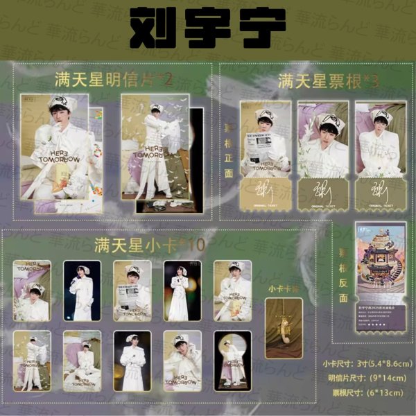 画像1: 劉宇寧 スペシャルセット 009 刘宇宁 リウユーニン LiuYuning  (1)