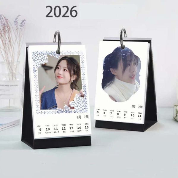 画像1: 侯呈玥 週めくりカレンダー 003 ホウチェンユエ (1)