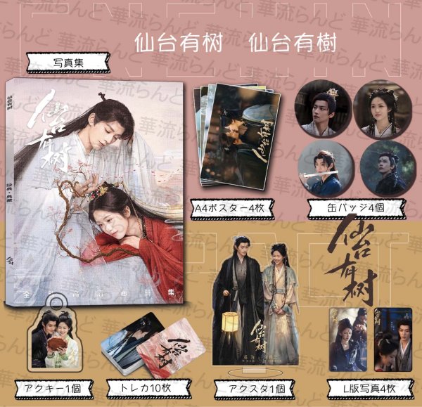 画像1: 仙台有樹 スペシャルセット 003 仙台有树 仙人の台座の木の語り 二度目の恋結び (1)