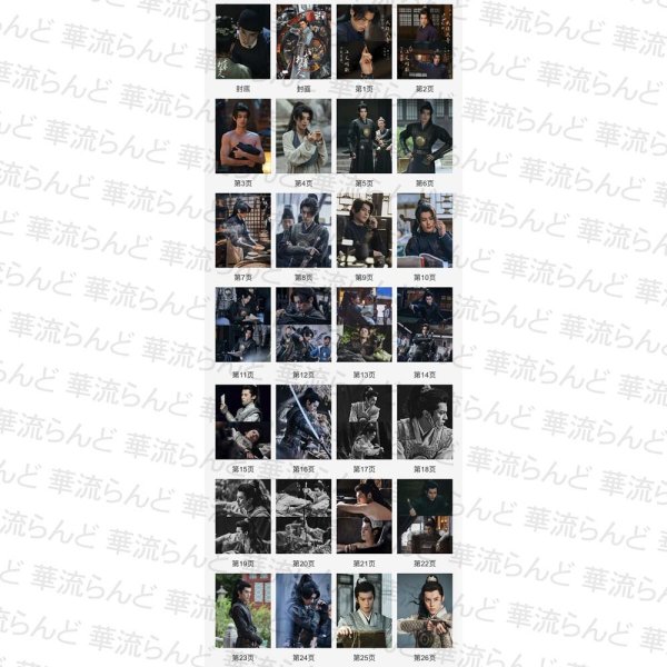 画像2: 大奉打更人 写真集 003 正義の銅鑼と王朝の闇 王鶴棣 ワンホーディー  ワン・ホーディー (2)