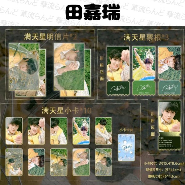 画像1: 田嘉瑞 セット 025 ティエン・ジアルイ ティエンジアルイ TianJiarui (1)