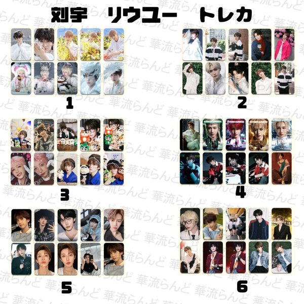 画像1: 刘宇 劉宇 リュウユ リウユ トレカ10枚セット 022 liuyu  (1)