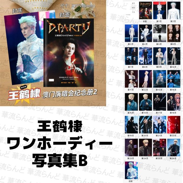 画像3: 王鶴棣 ワンホーディー 写真集  026 王鹤棣 (3)