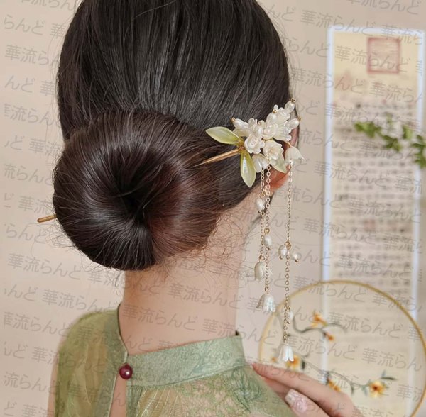 画像2: 中国雑貨 簪 かんざし 009 髪飾り ヘアアクセサリー (2)