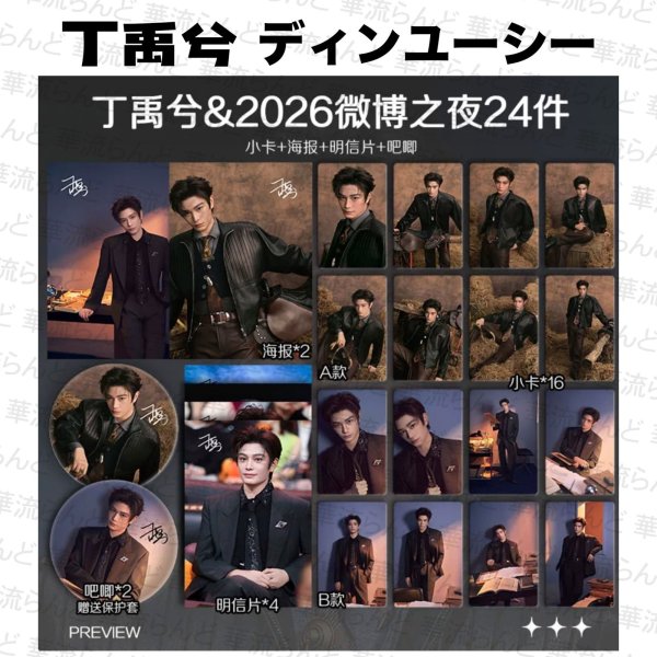 画像1: 丁禹兮 ディンユーシー 24セット 011 ディン・ユーシー   (1)